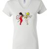 Women's Short Sleeve V-Neck T-Shirt Thumbnail
