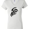 Women's Short Sleeve V-Neck T-Shirt Thumbnail
