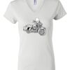 Women's Short Sleeve V-Neck T-Shirt Thumbnail