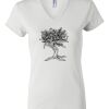 Women's Short Sleeve V-Neck T-Shirt Thumbnail