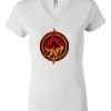 Women's Short Sleeve V-Neck T-Shirt Thumbnail