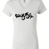 Women's Short Sleeve V-Neck T-Shirt Thumbnail