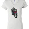 Women's Short Sleeve V-Neck T-Shirt Thumbnail