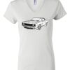 Women's Short Sleeve V-Neck T-Shirt Thumbnail