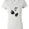 Women's Short Sleeve V-Neck T-Shirt Thumbnail