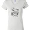 Women's Short Sleeve V-Neck T-Shirt Thumbnail