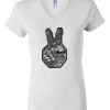 Women's Short Sleeve V-Neck T-Shirt Thumbnail