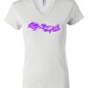 Women's Short Sleeve V-Neck T-Shirt Thumbnail