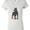 Women's Short Sleeve V-Neck T-Shirt Thumbnail