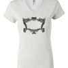 Women's Short Sleeve V-Neck T-Shirt Thumbnail
