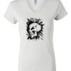 Women's Short Sleeve V-Neck T-Shirt Thumbnail