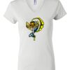 Women's Short Sleeve V-Neck T-Shirt Thumbnail