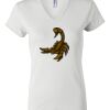 Women's Short Sleeve V-Neck T-Shirt Thumbnail