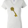 Women's Short Sleeve V-Neck T-Shirt Thumbnail