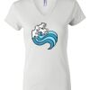 Women's Short Sleeve V-Neck T-Shirt Thumbnail