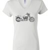 Women's Short Sleeve V-Neck T-Shirt Thumbnail