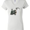 Women's Short Sleeve V-Neck T-Shirt Thumbnail