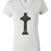 Women's Short Sleeve V-Neck T-Shirt Thumbnail