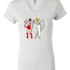 Women's Short Sleeve V-Neck T-Shirt Thumbnail