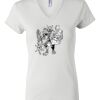 Women's Short Sleeve V-Neck T-Shirt Thumbnail