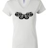 Women's Short Sleeve V-Neck T-Shirt Thumbnail