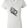 Women's Short Sleeve V-Neck T-Shirt Thumbnail