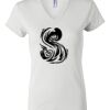 Women's Short Sleeve V-Neck T-Shirt Thumbnail