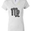 Women's Short Sleeve V-Neck T-Shirt Thumbnail