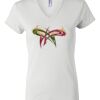 Women's Short Sleeve V-Neck T-Shirt Thumbnail