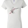 Women's Short Sleeve V-Neck T-Shirt Thumbnail