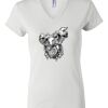 Women's Short Sleeve V-Neck T-Shirt Thumbnail