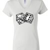 Women's Short Sleeve V-Neck T-Shirt Thumbnail