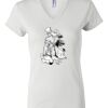 Women's Short Sleeve V-Neck T-Shirt Thumbnail