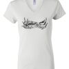 Women's Short Sleeve V-Neck T-Shirt Thumbnail