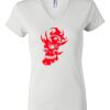 Women's Short Sleeve V-Neck T-Shirt Thumbnail