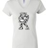 Women's Short Sleeve V-Neck T-Shirt Thumbnail