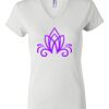 Women's Short Sleeve V-Neck T-Shirt Thumbnail