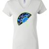 Women's Short Sleeve V-Neck T-Shirt Thumbnail