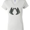 Women's Short Sleeve V-Neck T-Shirt Thumbnail