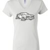 Women's Short Sleeve V-Neck T-Shirt Thumbnail