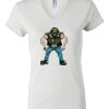 Women's Short Sleeve V-Neck T-Shirt Thumbnail