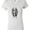 Women's Short Sleeve V-Neck T-Shirt Thumbnail