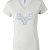 Women's Short Sleeve V-Neck T-Shirt Thumbnail