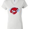 Women's Short Sleeve V-Neck T-Shirt Thumbnail