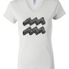 Women's Short Sleeve V-Neck T-Shirt Thumbnail