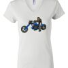 Women's Short Sleeve V-Neck T-Shirt Thumbnail