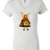 Women's Short Sleeve V-Neck T-Shirt Thumbnail