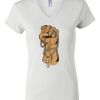 Women's Short Sleeve V-Neck T-Shirt Thumbnail