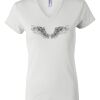 Women's Short Sleeve V-Neck T-Shirt Thumbnail