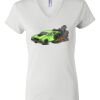 Women's Short Sleeve V-Neck T-Shirt Thumbnail